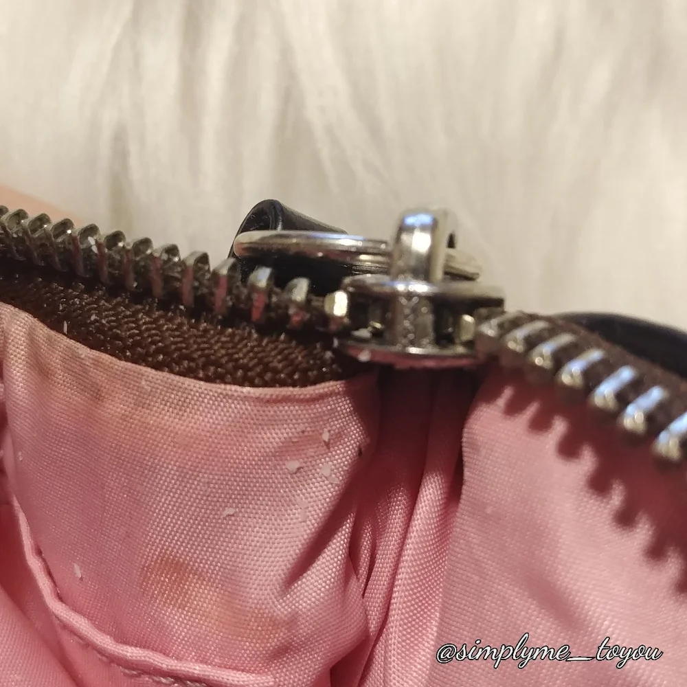 Coach Signature Jacquard CC Wristlet